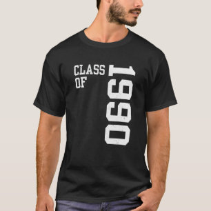 Retro Class of 1990 Senior High School Reunion Vin T-Shirt