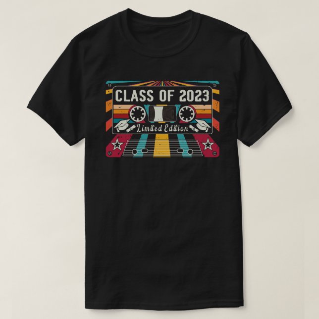 Retro Class of 2023 T-Shirt (Design Front)