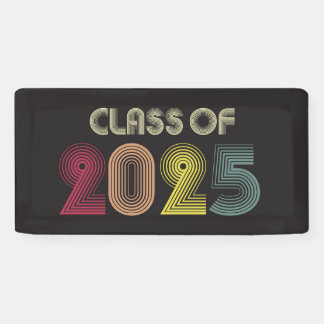 Retro Class of 2025 Banner