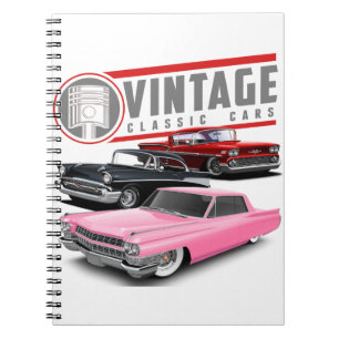 Retro Classic Cars Notebook