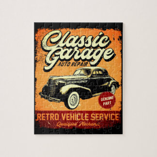 RETRO | CLASSIC GARAGE | PUZZLE