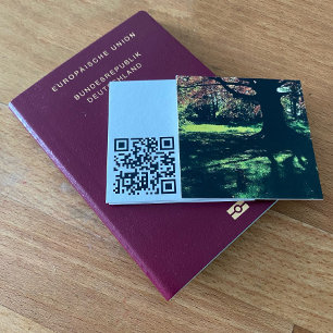 Retro Classic Square Instagram Business Cards