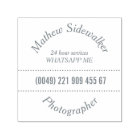 Retro Classic Square Instagram Business Line