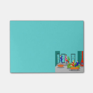 Retro Classic Television Post-It Notes