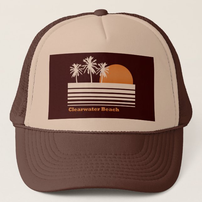 Retro Clearwater Beach Hat (Front)