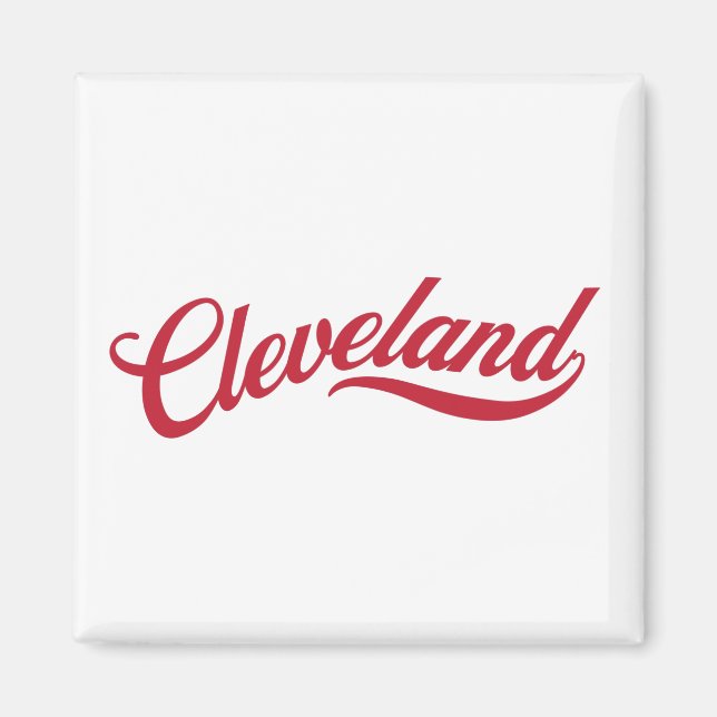 Retro Cleveland Magnet (Front)