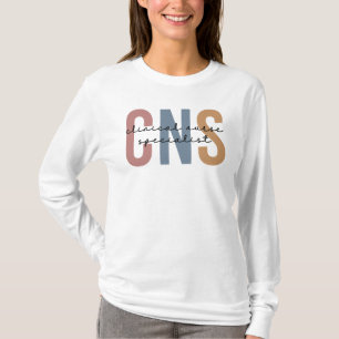 Retro CNS Clinical Nurse Specialist T-Shirt