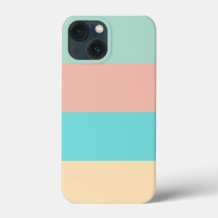 Retro Coastal Stripes iPhone 13 Mini Case