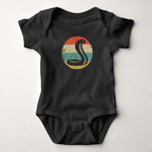 Retro Cobra Snake Vintage Style Wild Animal Baby Bodysuit
