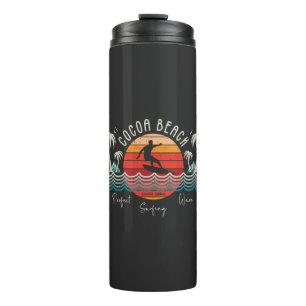 Retro Cocoa Beach Thermal Tumbler