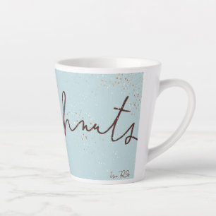 Retro Coffee and Cinnamon Doughnut Mug