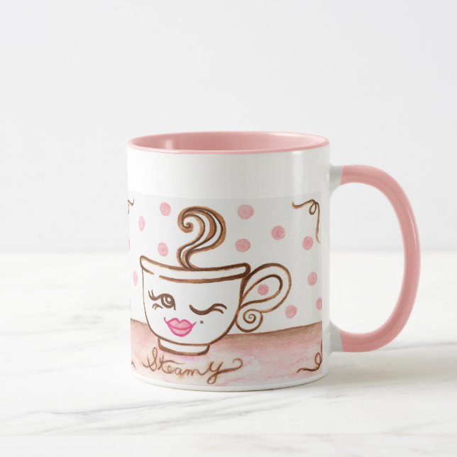 Retro Coffee Cup Mug (Right)