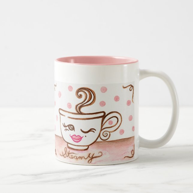 Retro Coffee Cup Mug (Right)
