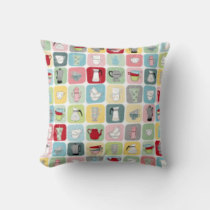 Retro Coffee Cushion