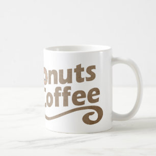 Retro Coffee & Doughnuts Mug