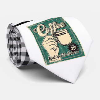 Retro Coffee Necktie