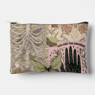 Retro Collage Accessory Pouch