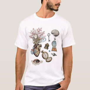 Retro Collage Aesthetic Surrealism Art T-Shirt