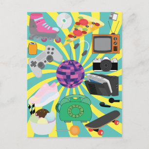 Retro Collection Postcard