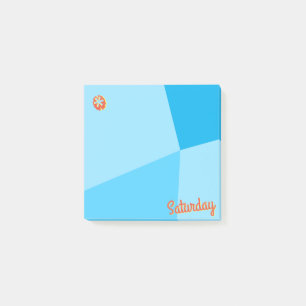 Retro Color Block Planner Post-it Notes