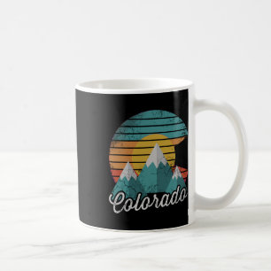 Retro Colorado Mountains Home Love Family Vacation Coffee Mug
