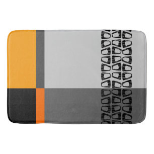Retro Colour Block Bath Mat