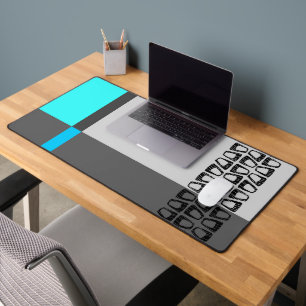 Retro Colour Block Desk Mat