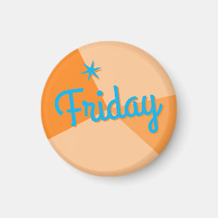 Retro Colour Block Planner Magnet