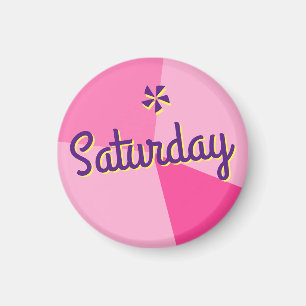 Retro Colour Block Planner Magnet