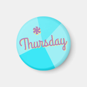 Retro Colour Block Planner Magnet