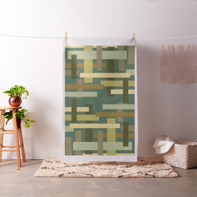 RETRO COLOUR BLOCKS FABRIC (In Situ)