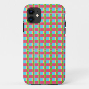 Retro Colour Boxes iPhone 11 Case