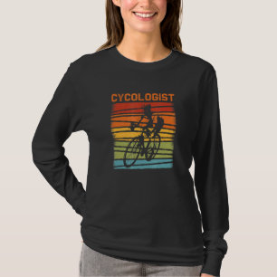 Retro Colour Cycologist Cyclist T-Shirt