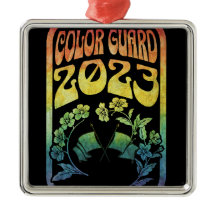 Retro Colour Guard Ornament