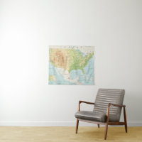 Retro Colour Map of the World