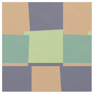 Retro Colour Modern Geometric Pattern #4 Fabric