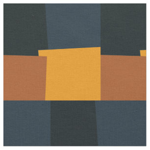 Retro Colour Modern Geometric Pattern #9 Fabric
