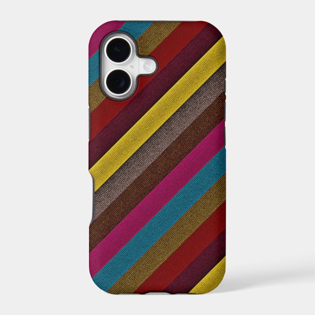 Retro Colour Stripe Pattern 5 (Back)