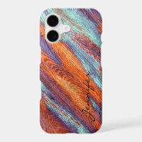 Retro Colour Wood Grain Texture #2