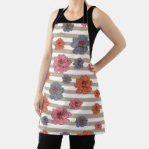 Retro Coloured Flower Pattern