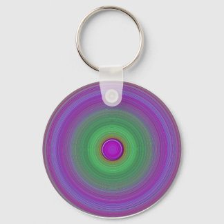 Retro Coloured Vinyl Key Ring