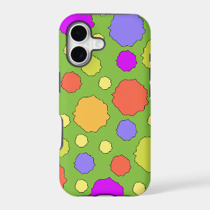 Retro colourful Bold Bright Polka Dot