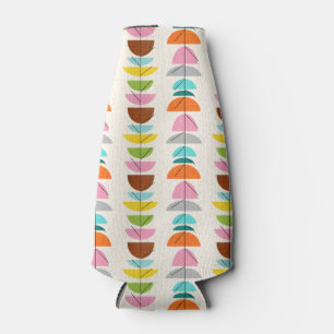 Retro Colourful Nests Bottle Cooler