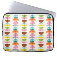 Retro Colourful Nests Laptop Sleeve