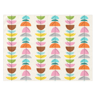 Retro Colourful Nests Tablecloth