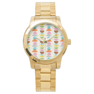 Retro Colourful Nests Watch
