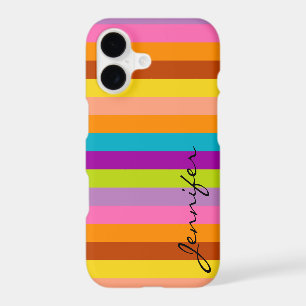 Retro Colourful Stripes Pattern #22
