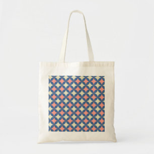 Retro Colours Mid Century Modern Circles Tote Bag