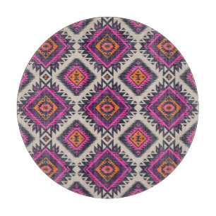 Retro colours, tribal Navajo design. Cutting Board