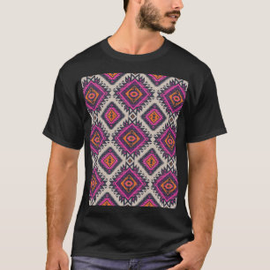 Retro colours, tribal Navajo design. T-Shirt